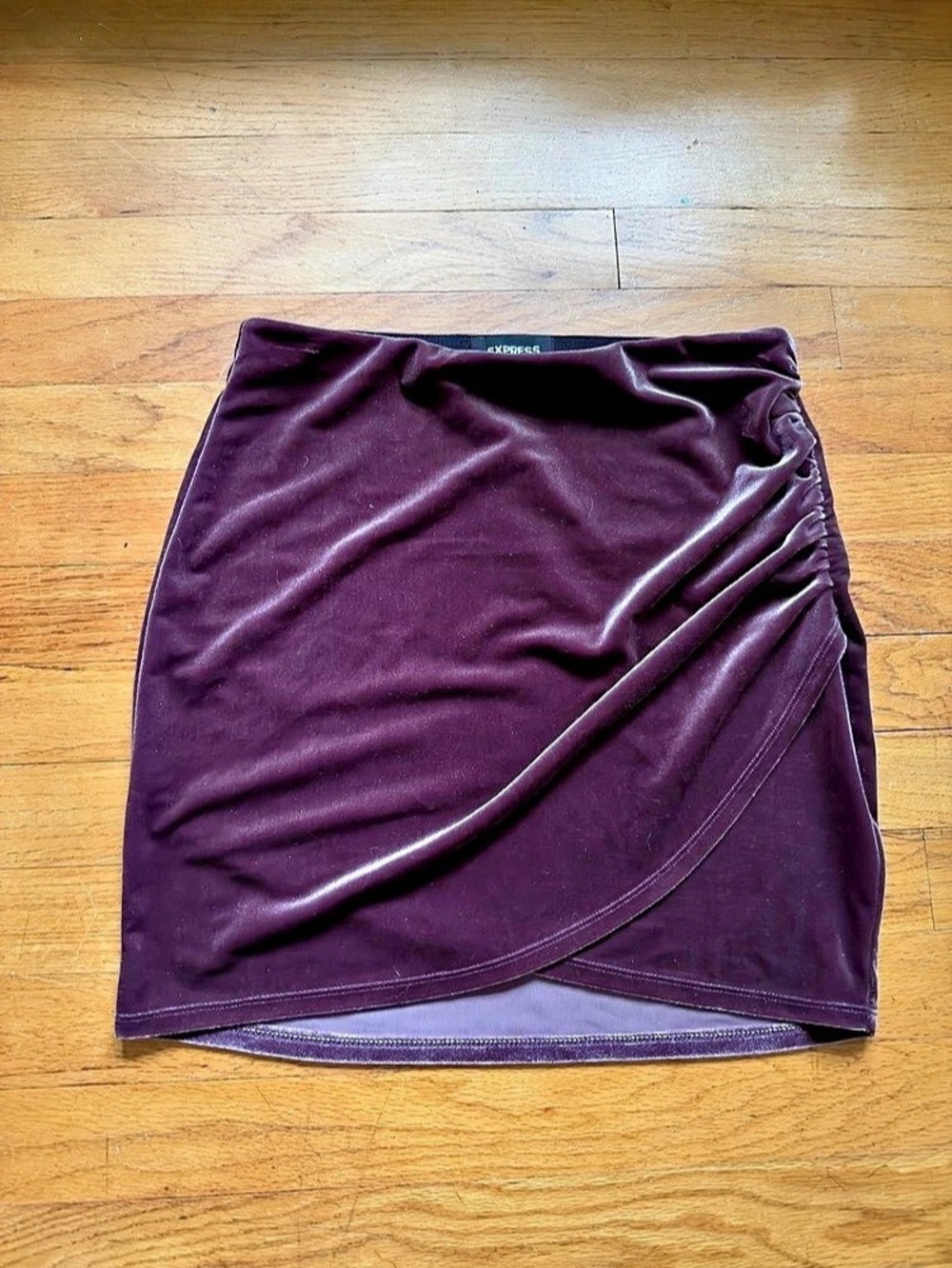 Express Mini Skirt in Purple NWT